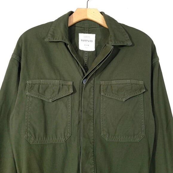 CITIZENS OF HUMANITY Marta Utility Jumpsuit Workwear Coverall Minimal Cargo Army - Picture 3 of 14
